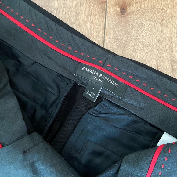 Banana Republic Sloan Black Office Pants BRAND NEW - Picture 7 of 7